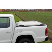 TONNEAU COVER ALU NISSAN NP300 DOUBLE CABINE 2008 - AVEC RAILS SPORT