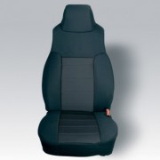 Housse de siege avant néoprene noir Jeep Wrangler 2003-2006