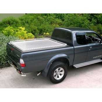 Tonneau cover aluminium Mitsubishi L200 K74 1998-2005 2 portes