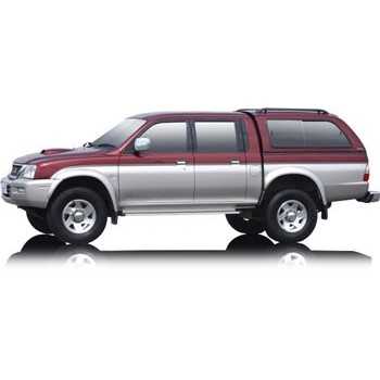 Hard top ALPHA blanc Mitsubishi L200 4 portes 1997-2006