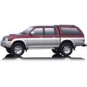 Hard top ALPHA blanc Mitsubishi L200 4 portes 1997-2006