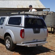 Hard top ARB Nissan navara D40 DC 2005-