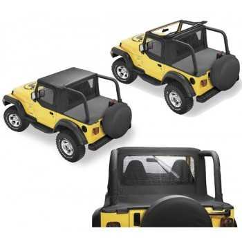 Capotage Halftop Bestop® noir JEEP WRANGLER 97-02 JEEP