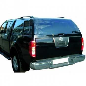 Hard top acier noir v4 Nissan Navara D40 2005- 4 portes