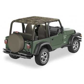Bikini® Tops SAFARI VERT CAMOUFLAGE WRANGLER 97-02 JEEP