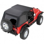 Capotage Bestop® Trektop NX noir Jeep Wrangler TJ 97-06