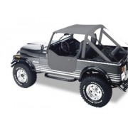 Bikini® Tops Bestop® gris Jeep CJ 7,76-86 CJ 8 Scrambler & Wrangler 1976-1991