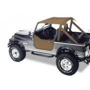 Bikini® Tops brun Jeep CJ 7,76-86 CJ 8 Scrambler & Wrangler 76-91