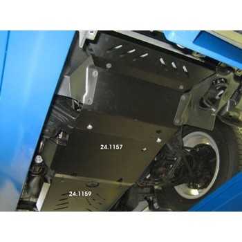 Blindage moteur acier Toyota Hilux Vigo 2.5D-4D, 3.0TD 11-2005-2015