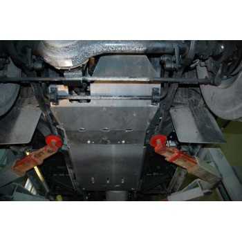 Blindage bv+bt aluminium Land Rover 90-110 2004- LAND ROVER