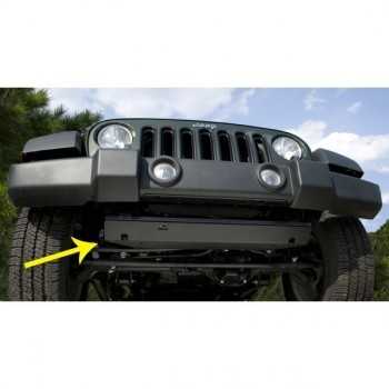 Blindage moteur acier Jeep Wrangler JK 2007-2018