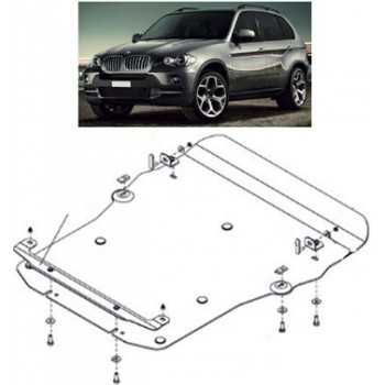 Blindage moteur aluminium BMW X5 4.8L 2007-