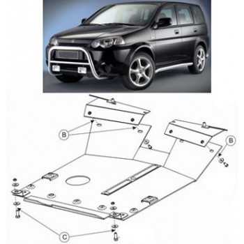 Blindage moteur acier Honda HR-V 01/1999-