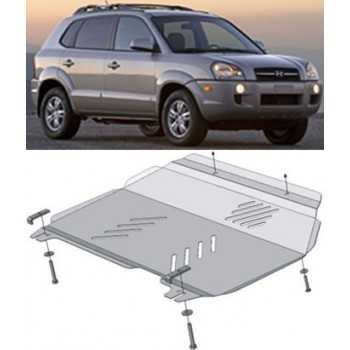 Blindage moteur aluminium HYUNDAI TUCSON 2006-2010 HYUNDAI
