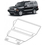 Blindage moteur acier Jeep Commander 2005- JEEP