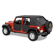 Jeu de demi-portes arrière Bestop® Jeep Wrangler JK 2007-2018