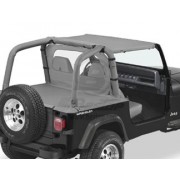 Bikini® Tops Bestop® gris Jeep Wrangler YJ 1992-1995