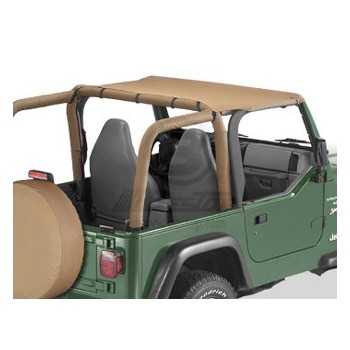 Bikini® Tops Bestop® beige jeep Wrangler TJ 1997-2002