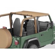Bikini® Tops Bestop® beige jeep Wrangler TJ 1997-2002
