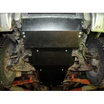 Blindage moteur acier Mitsubishi Pajero V20 04-1991-04-2000