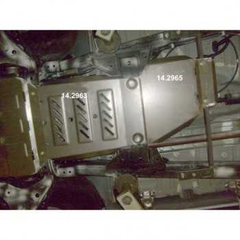 Blindage aluminium bv+bt Mitsubishi L200 2015-