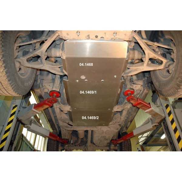 Blindage bv+bt aluminium Hummer H3 2008+