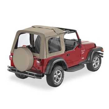 Capotage Bestop® sunrider beige Jeep Wrangler TJ 97-02