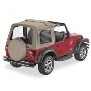 Capotage Bestop® sunrider beige Jeep Wrangler TJ 97-02