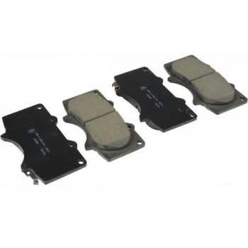 Jeu de plaquettes de frein avant Toyota KDJ 120-125