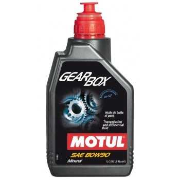 Huile de pont auto bloquant et boite de vitesse MOTUL 80W90 le litre
