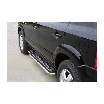 Marche pieds inox 50 mm Toyota KZJ 95 1996-2002