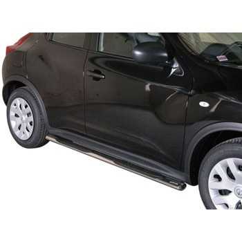 Marche pieds inox ovale NISSAN JUKE 2010 -
