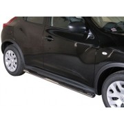 Marche pieds inox ovale NISSAN JUKE 2010 -