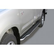 MARCHE PIEDS INOX 50MM TOYOTA HILUX VIGO 2 portes 2006-2016