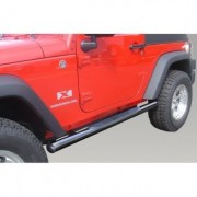 Marche pieds noir Jeep Wrangler JK 2 portes 2007-2018