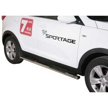 Marche pieds inox ovale KIA SPORTAGE 2010-