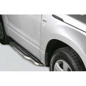 Marche pied inox 50 mm Suzuki Grand Vitara 5 portes 2005-2008