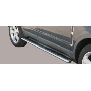 Marche pieds inox ovale OPEL ANTARA 2007-2011