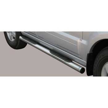 MARCHE PIEDS INOX MAX 76 TOYOTA RAV 4 2006-2009 Avec roue de secours
