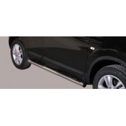 MARCHE PIEDS INOX MAX 76 NISSAN QASHAI 2010