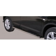 Marche pieds inox ovale NISSAN QASHQAI 2010
