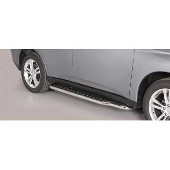 MARCHE PIEDS INOX 50MM MITSUBISHI OUTLANDER 2013-
