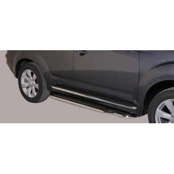 MARCHE PIEDS INOX 50MM MITSUBISHI OUTLANDER 2010-2013