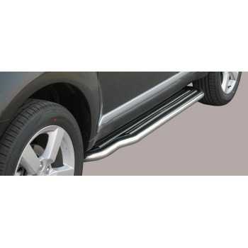 MARCHE PIEDS INOX 50MM MITSUBISHI OUTLANDER 2007-2010