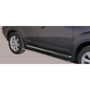 Marche pieds inox ovale MITSUBISHI OUTLANDER 2010-2012