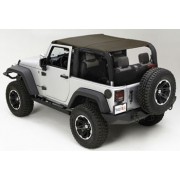 Bikini island toppers kaki Jeep Wrangler JK 07-09 2 portes