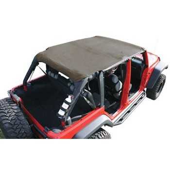 ISLAND TOPPER SOFT TOP KAKI JEEP JK 07-09 4 PORTES