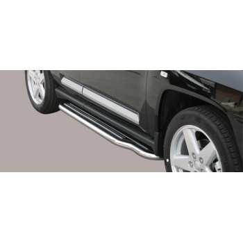 MARCHE PIEDS INOX 50 MM JEEP COMPASS 2007-2011