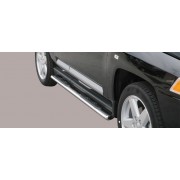 Marche pieds inox ovale JEEP COMPAS 2007-2011
