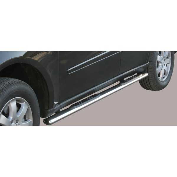 Marche pieds inox ovale MERCEDES ML 2006-